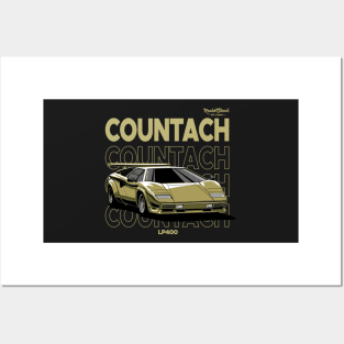 Countach lp400 Posters and Art